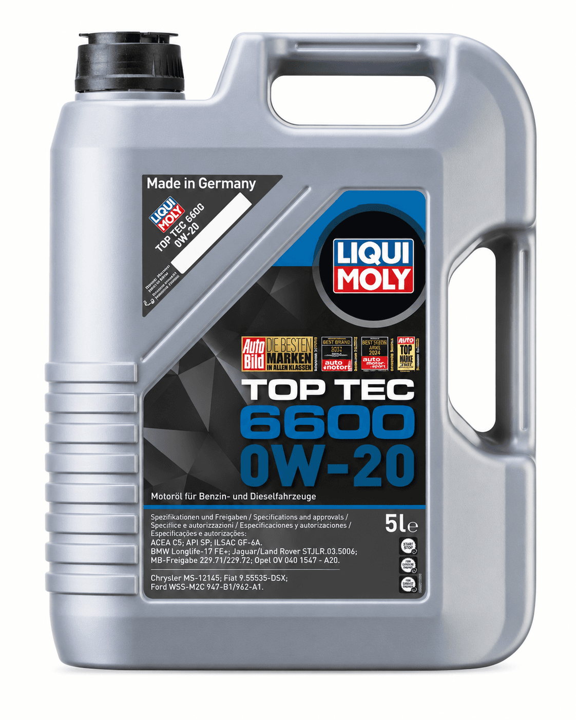 LIQUI MOLY Vaj 0W-20 LIQUI MOLY Top Tec 6600 | 5L 21441