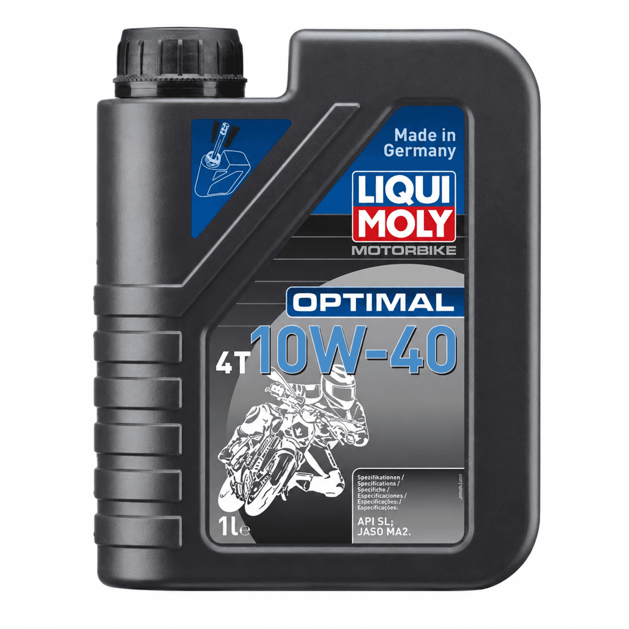 LIQUI MOLY Vaj motocikletash Motorbike Optimal 4T 10W-40 | 1L 21862