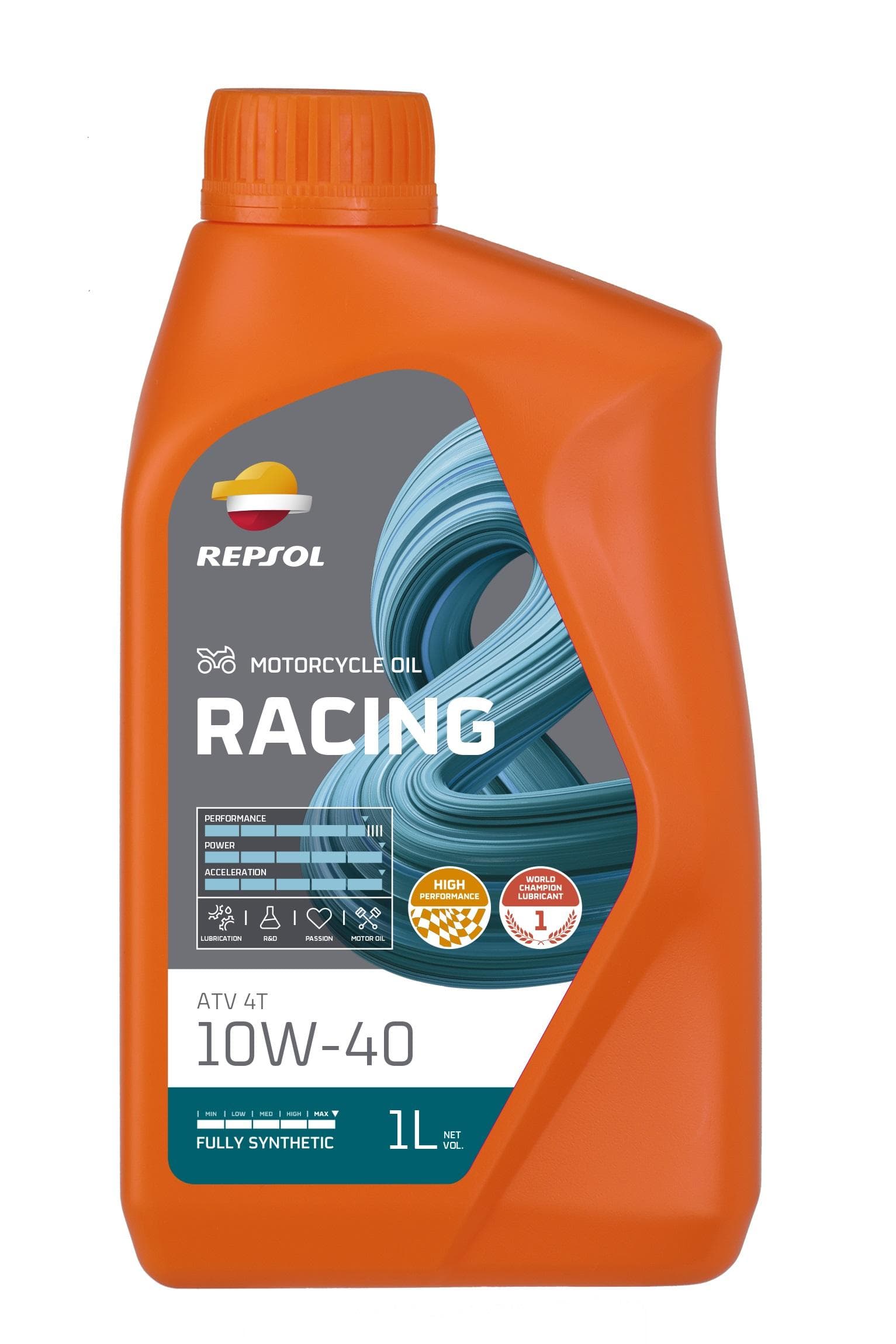 REPSOL Vaj motocikletash RACING ATV 4T 10W-40 | 1L RPP2005MHC