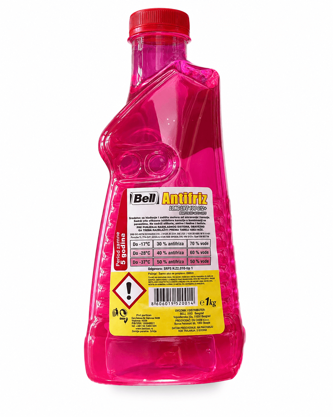 BELL Antifriz BELL G12+ LONG LIFE 100 | 1L