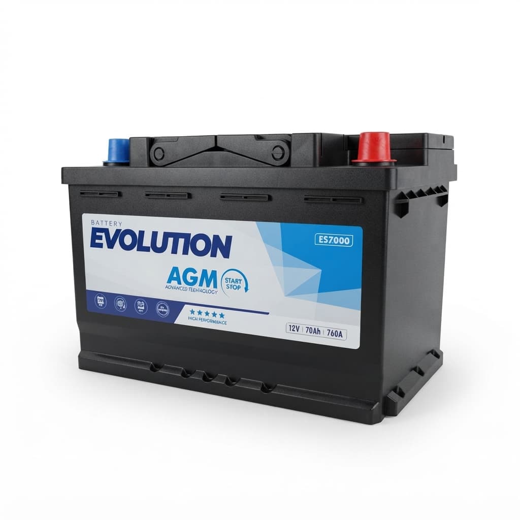 EVOLUTION Bateri EVOLUTION 70AH AGM 12V 760A ES7000