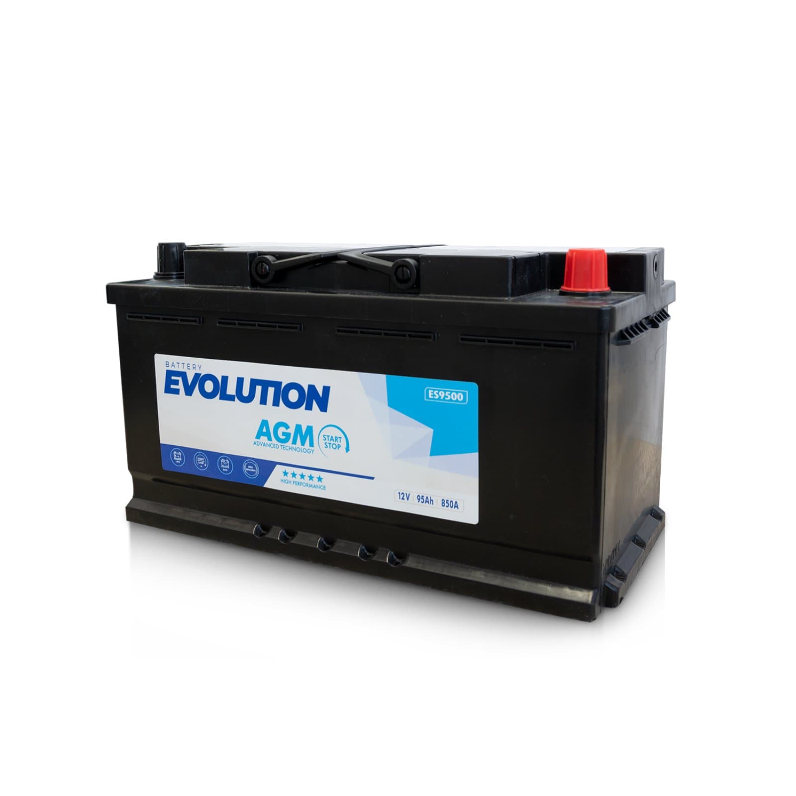 EVOLUTION Bateri EVOLUTION 95AH AGM 12V 850A ES9500