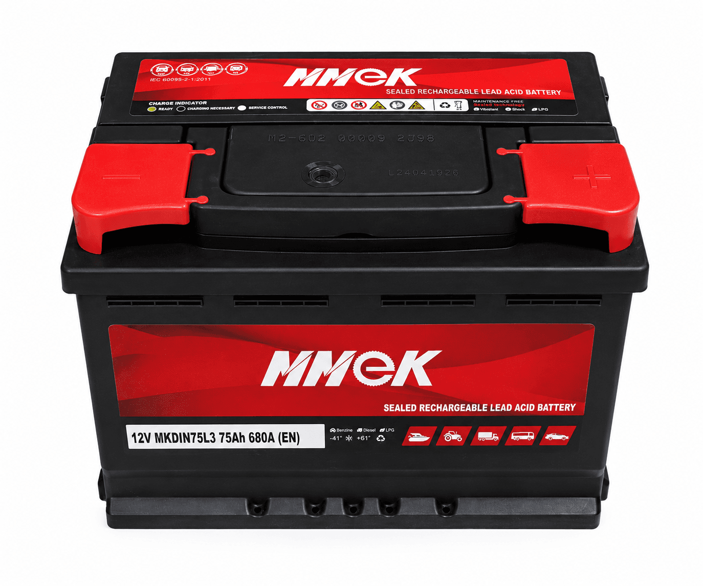 MMEK Bateri MMEK 75AH 12V 680A MKDIN75L3